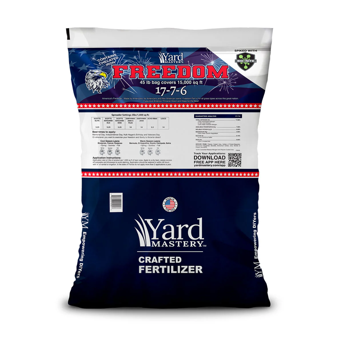 17-7-6 FREEDOM Fertilizer - Granular Lawn Fertilizer | Yard Mastery (wholesale) - Image 3